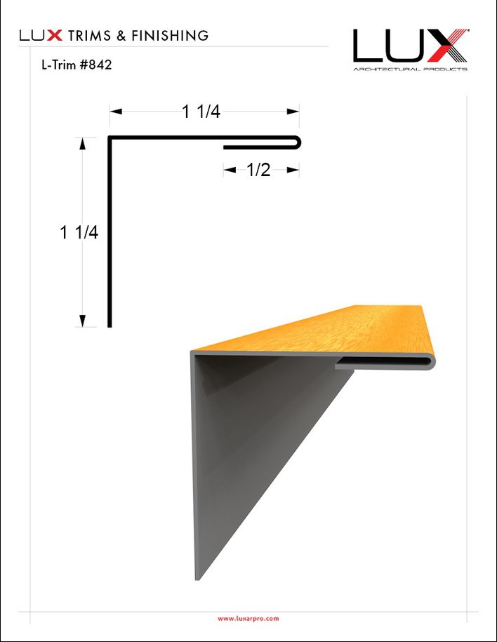 L-Trim #842 - Maxton Panels