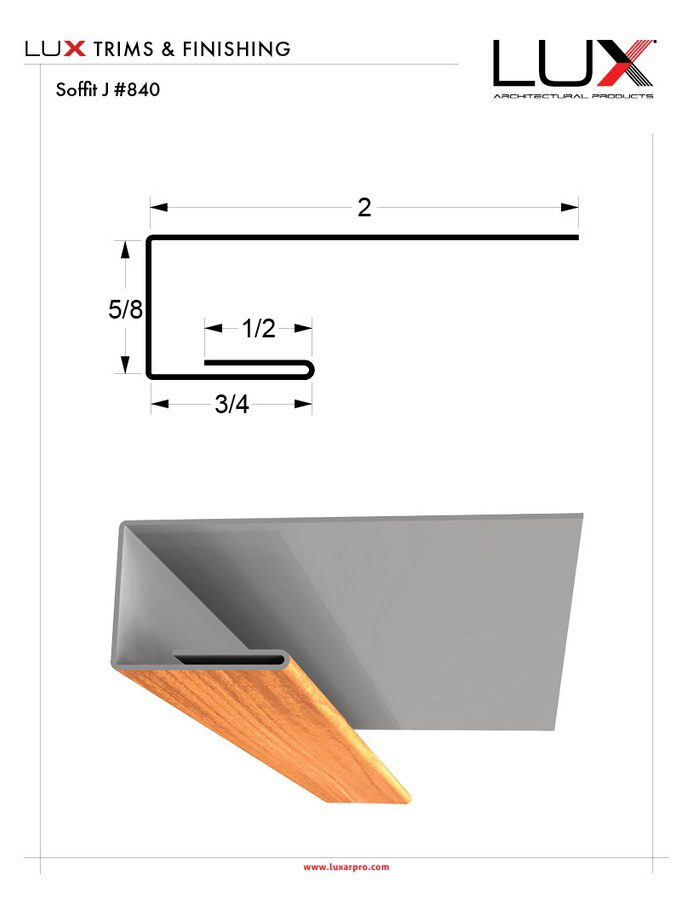 Soffit-J #840 - Maxton Panels